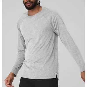 COPY - Alo Triumph long sleeve grey size S